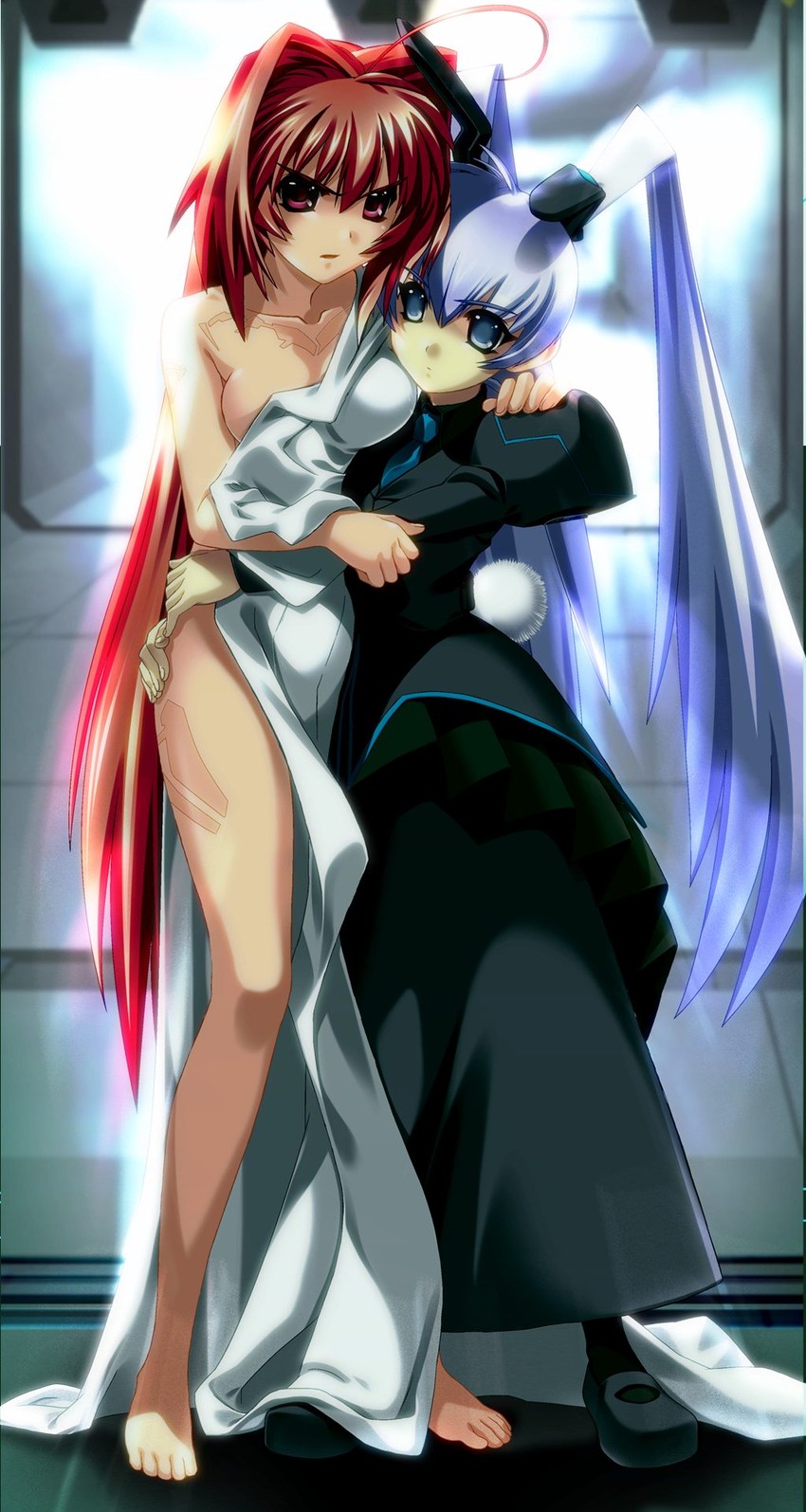 kagami sumika and yashiro kasumi (muv-luv and 1 more) drawn by bou_(inubou)