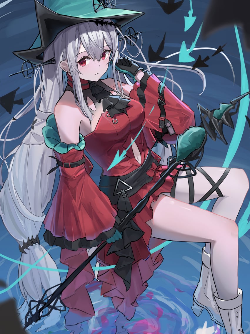 skadi and skadi the corrupting heart (arknights) drawn by dakechacha