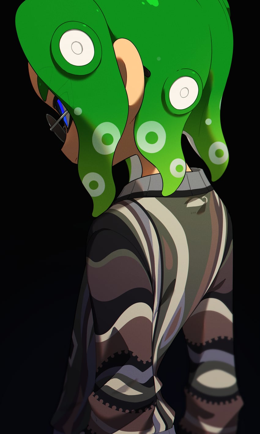 octoling player character and octoling boy (splatoon) drawn by surume01417
