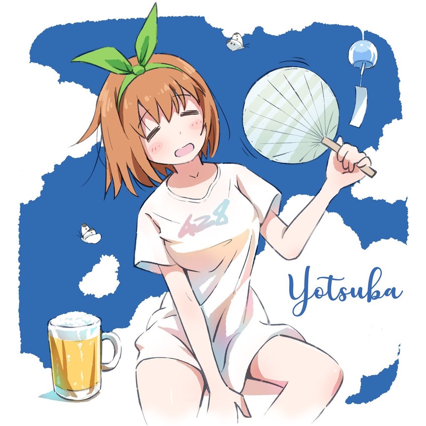 nakano yotsuba (go-toubun no hanayome) drawn by asou_(asabu202)