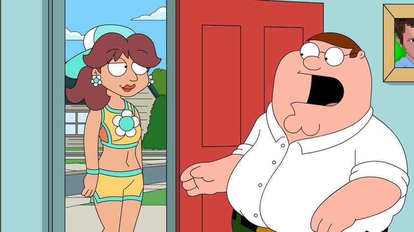 princess daisy, peter griffin, and zack scott (mario and 4 more) drawn by sightseekeranim