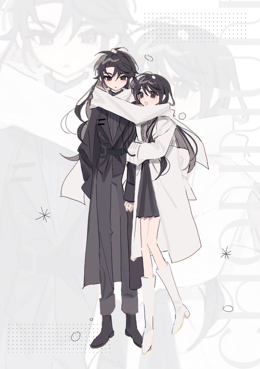kim dokja and yoo joonghyuk (omniscient reader's viewpoint) drawn by ya_qaq