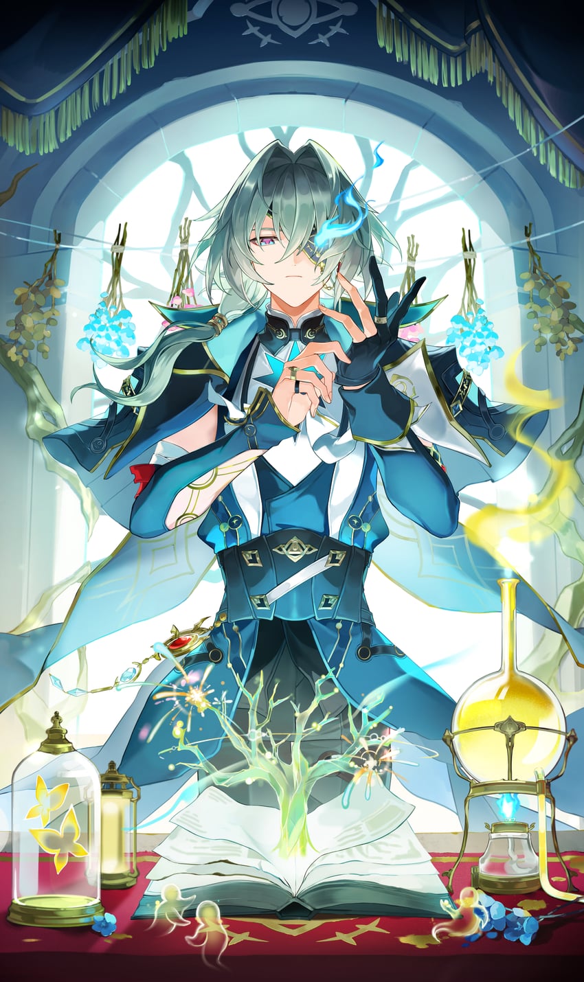 anaxa (honkai and 1 more) drawn by hush_(xoxo_hush)