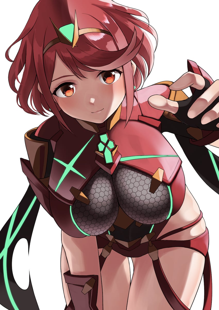pyra (xenoblade chronicles and 1 more) drawn by niaru_(r2pi)