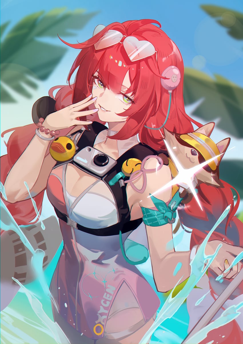 ukinami yuzuha and kama (zenless zone zero) drawn by woodylixx