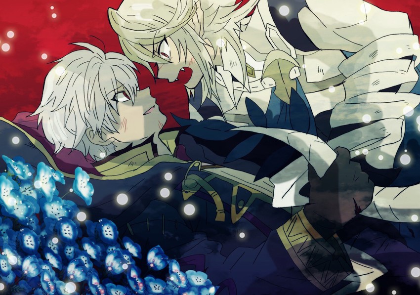 male robin and male corrin (fire emblem and 3 more) drawn by kiriya_(552260)