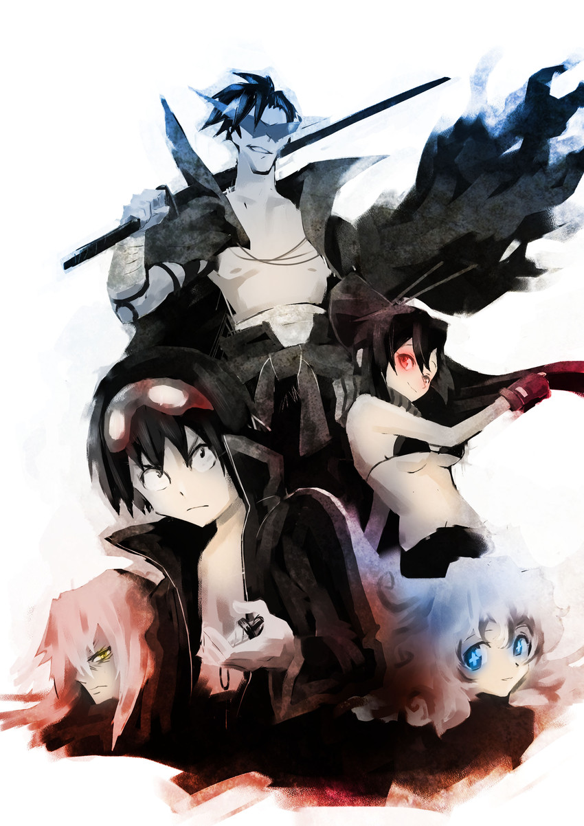 yoko littner, nia teppelin, simon, kamina, and viral (tengen toppa gurren lagann) drawn by bingo_(pixiv)