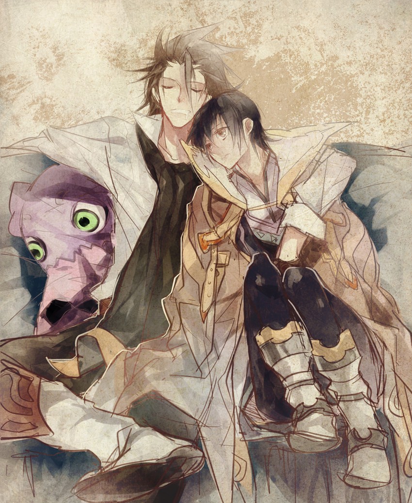 jude mathis, alvin, and teepo (tales of and 1 more) drawn by ayu_(auko2010)