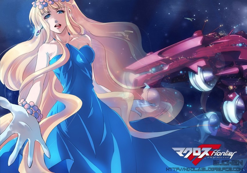 sheryl nome (macross and 1 more) drawn by zuowen