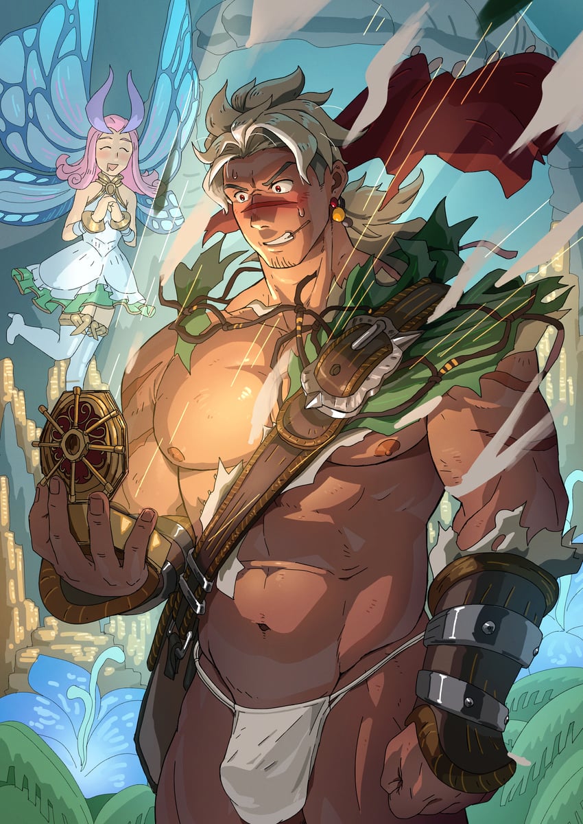sinbad and tasi (afk and 1 more) drawn by o2h_(oblivionh)