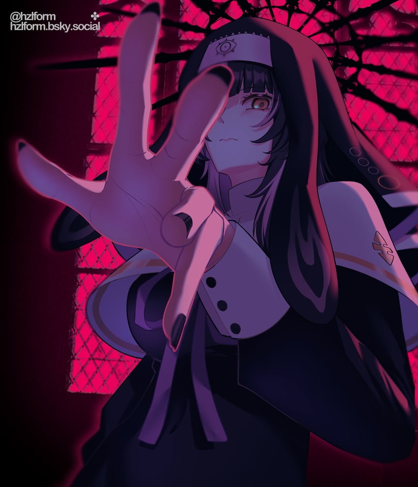 shiori novella (hololive and 1 more) drawn by hazel_(hzlform)