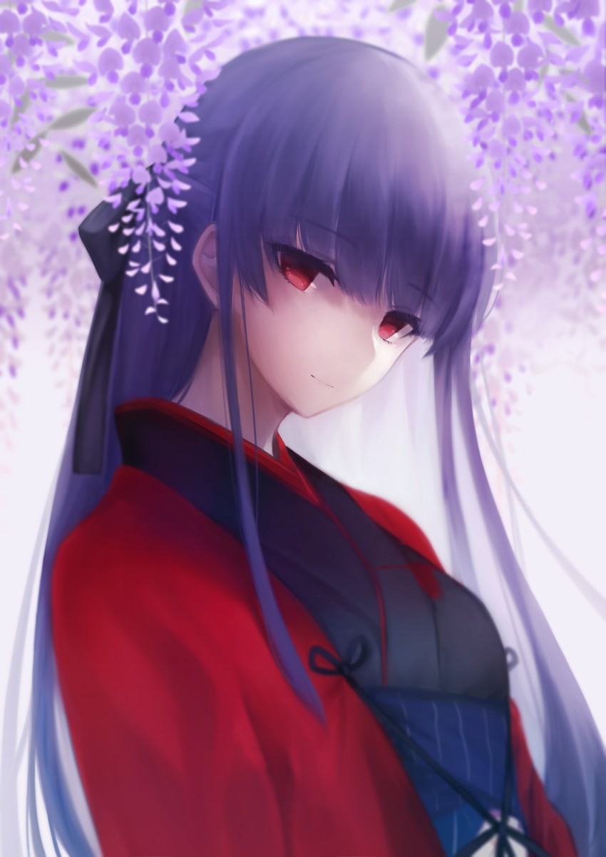 asagami fujino (fate and 2 more) drawn by okakasushi