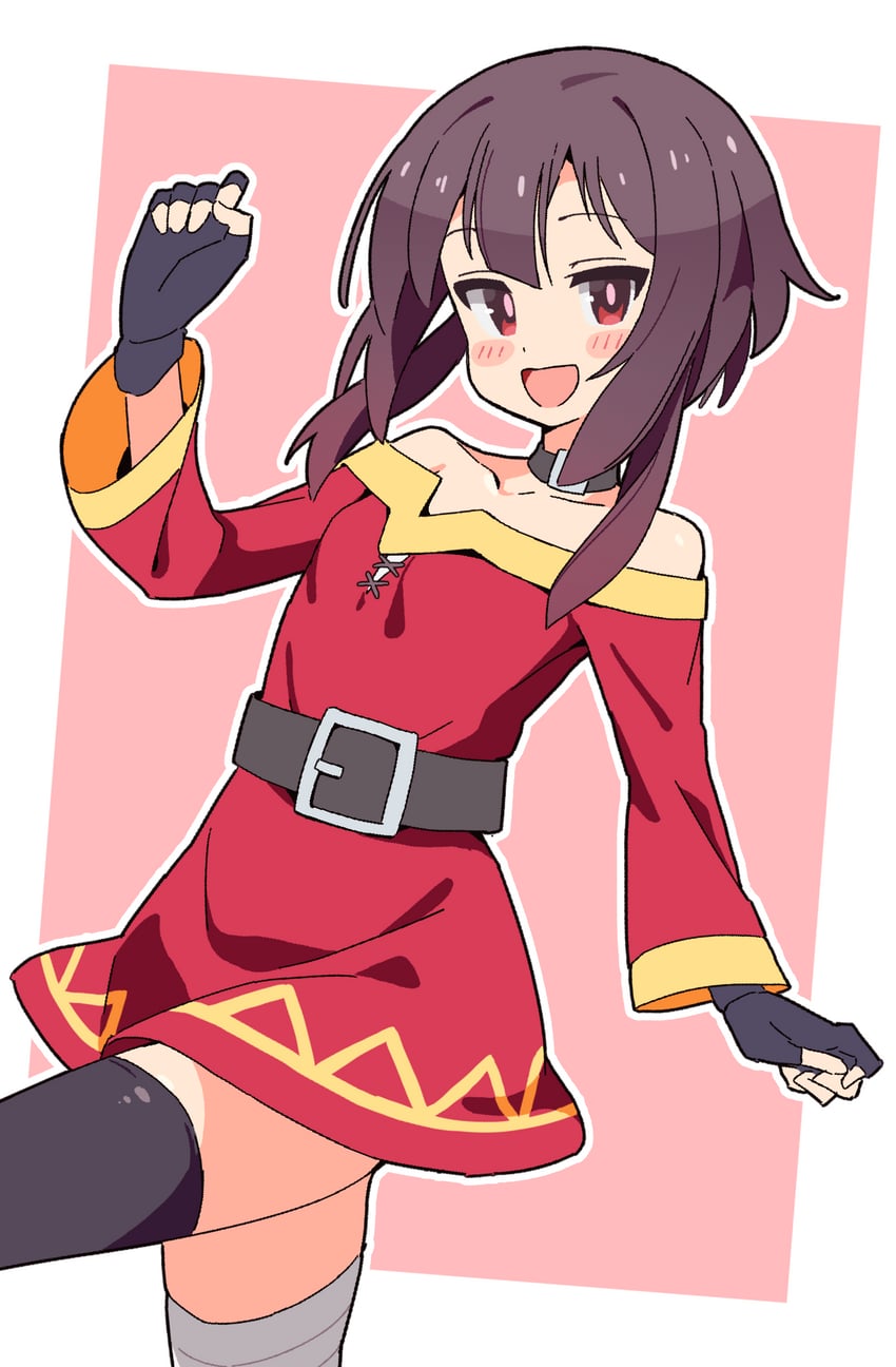 megumin (kono subarashii sekai ni shukufuku wo!) drawn by noyama_takenoko