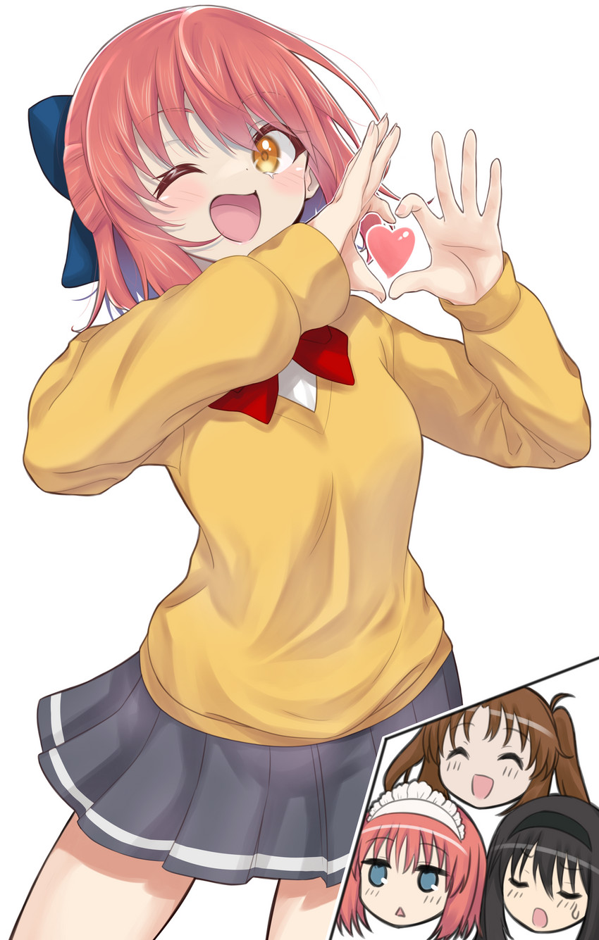 tohno akiha, kohaku, hisui, and yumizuka satsuki (tsukihime) drawn by puchitoro2