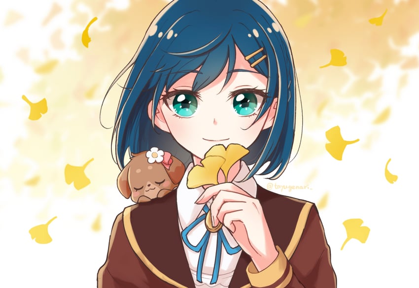 fuwa kokone and pam-pam (precure and 1 more) drawn by yuge_(tayugenari)