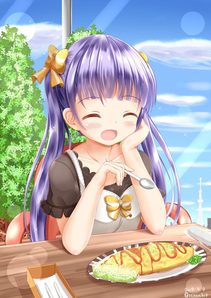 suzukaze aoba (new game!) drawn by xenon_(for_achieve)