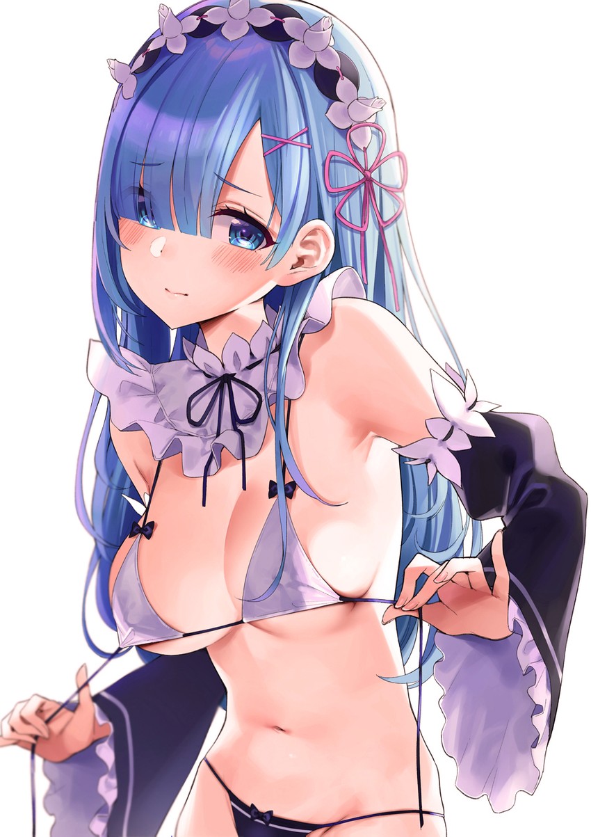 rem (re:zero kara hajimeru isekai seikatsu) drawn by mirei