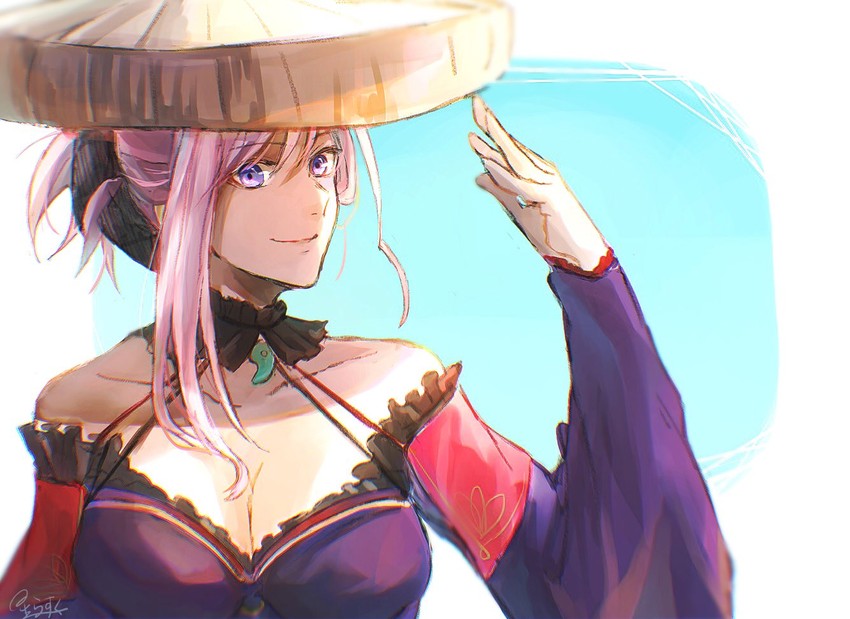 miyamoto musashi (fate and 1 more) drawn by hoshi_rasuku