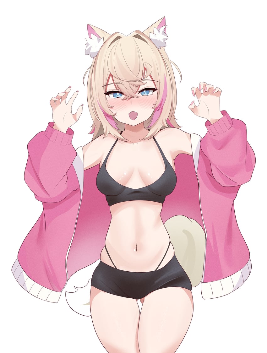 mococo abyssgard (hololive and 1 more) drawn by sasaki_ikuya