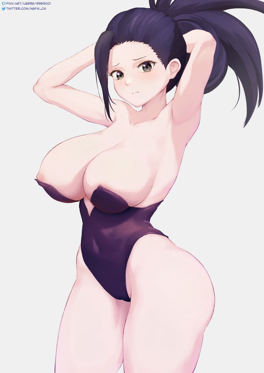 yaoyorozu momo (boku no hero academia) drawn by a-o_a