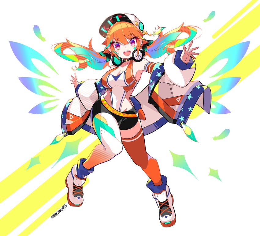 takanashi kiara (hololive and 1 more) drawn by cawang