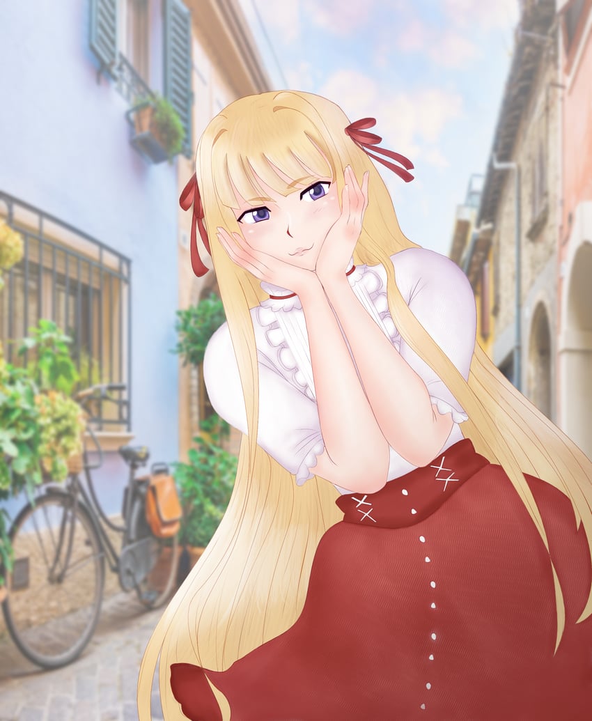evangeline a.k. mcdowell (mahou sensei negima! and 1 more) drawn by mega_madds