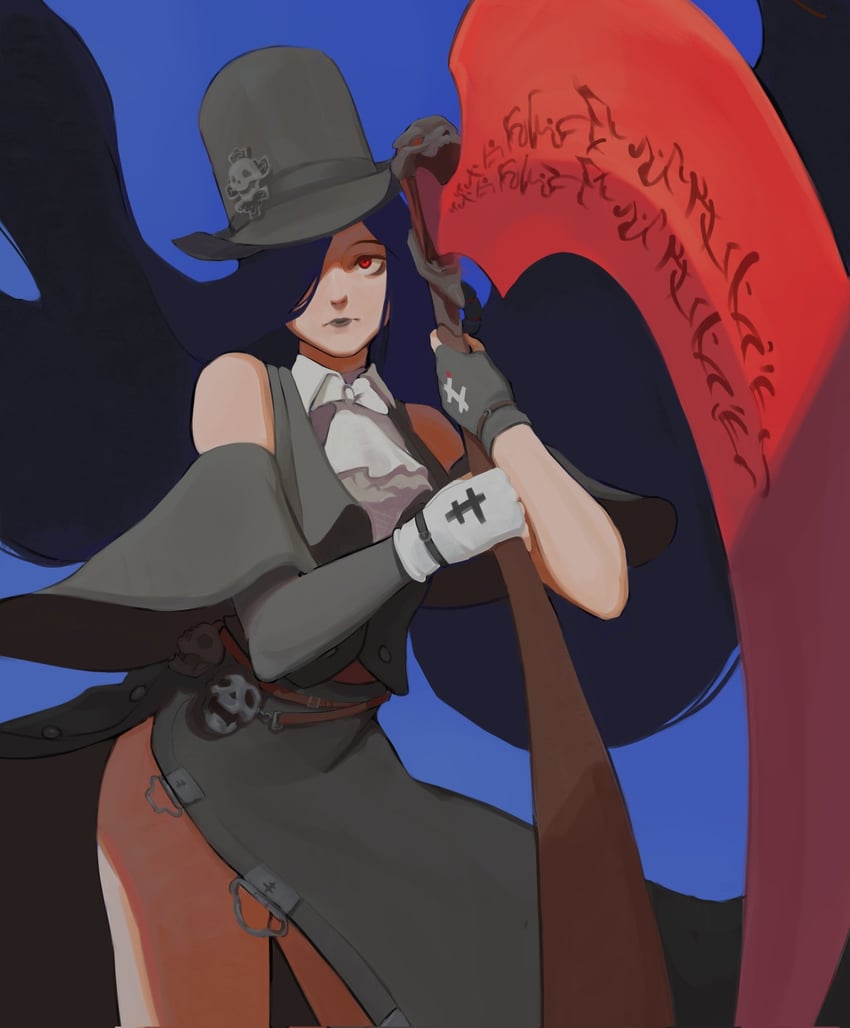 testament (guilty gear and 1 more) drawn by knifesart