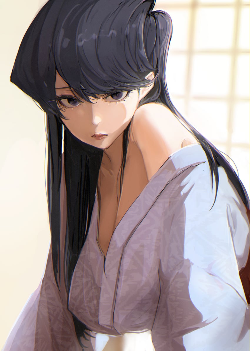 komi shouko (komi-san wa komyushou desu) drawn by higemu
