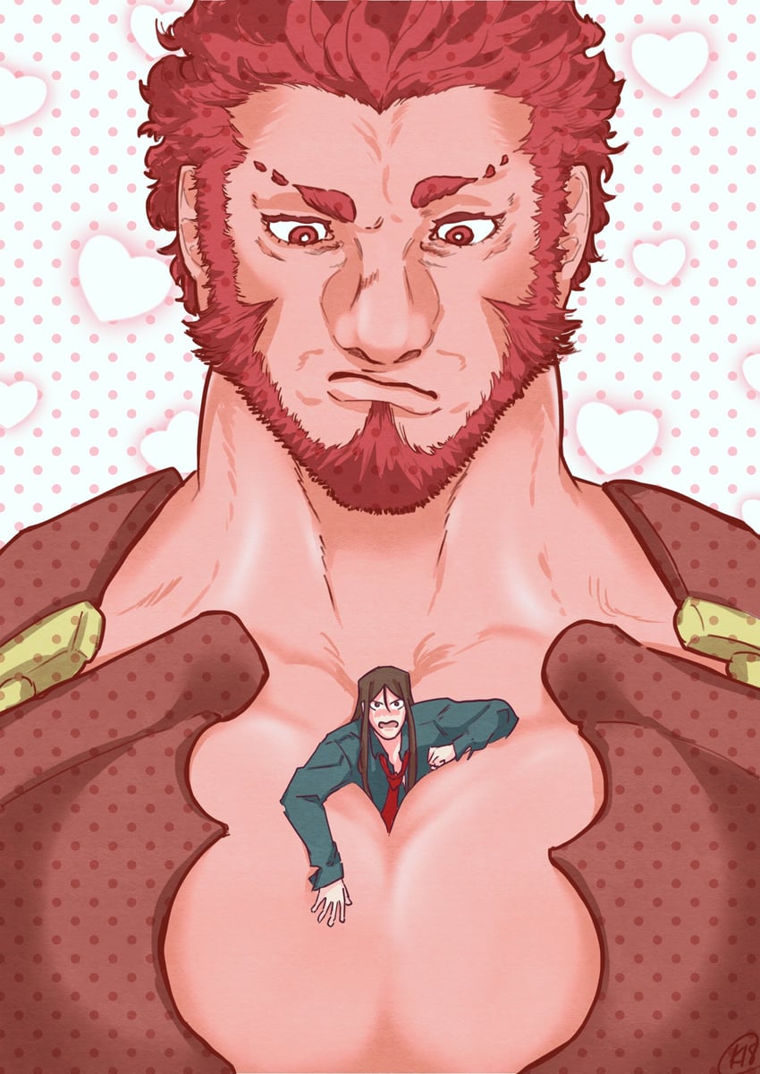iskandar, waver velvet, and lord el-melloi ii (fate and 1 more) drawn by karasu_18-go