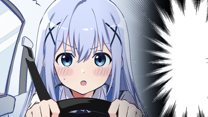 kafuu chino (gochuumon wa usagi desu ka?) drawn by rauto