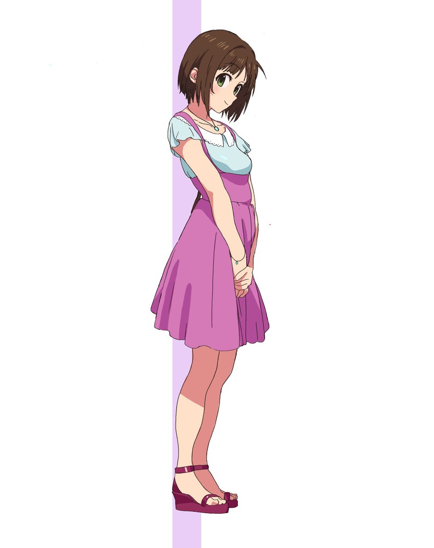 maekawa miku (idolmaster and 1 more) drawn by shiro_ymko