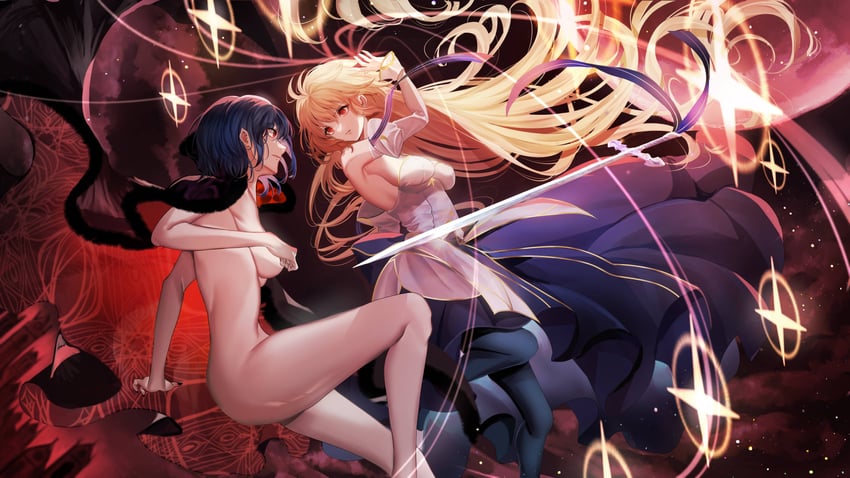 arcueid brunestud, ciel, archetype earth, and roa-ciel (tsukihime)