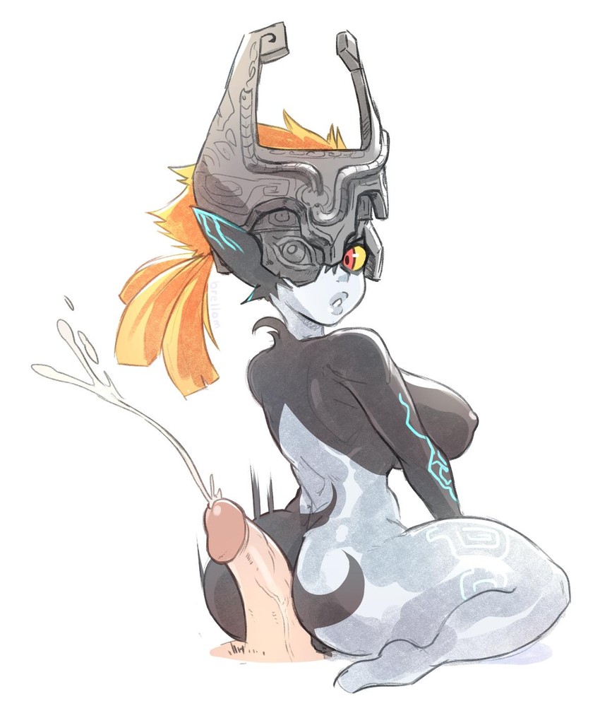 midna (the legend of zelda and 1 more) drawn by brellom