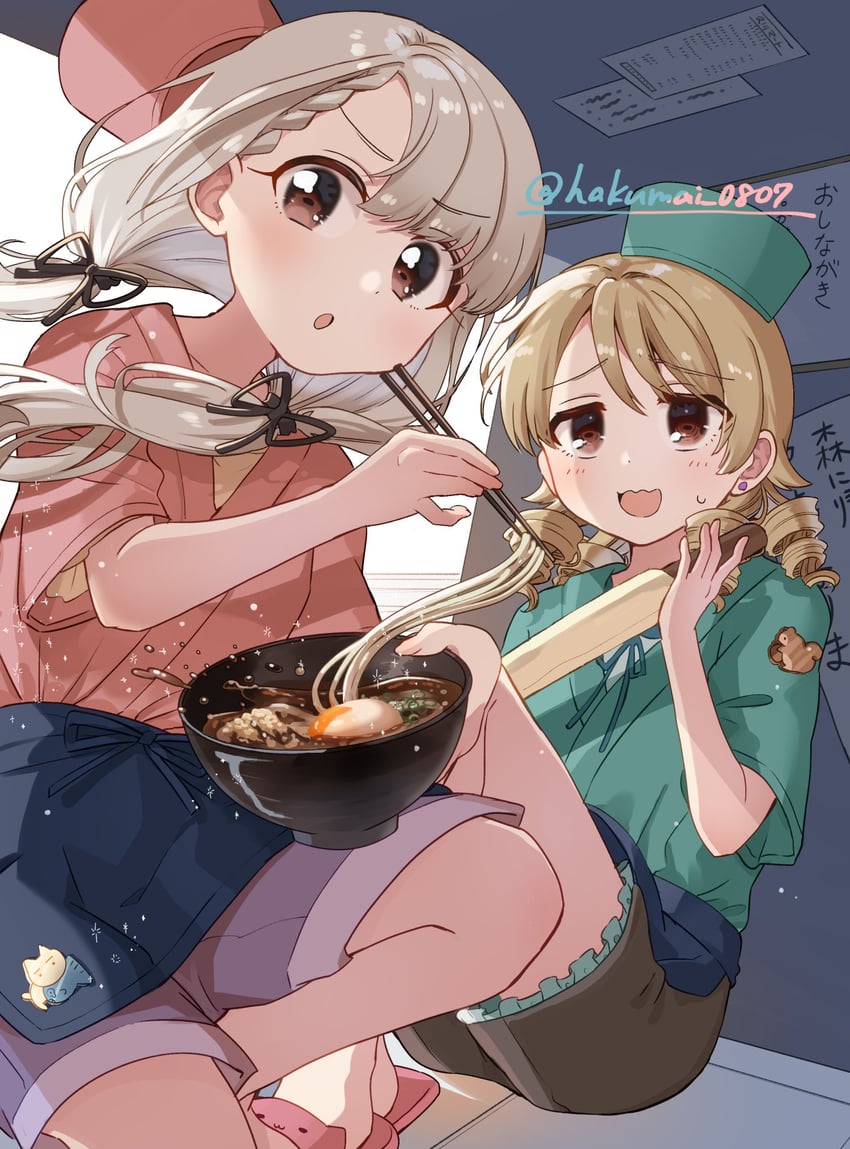 morikubo nono and hisakawa nagi (idolmaster and 2 more) drawn by shisui_(5830217)