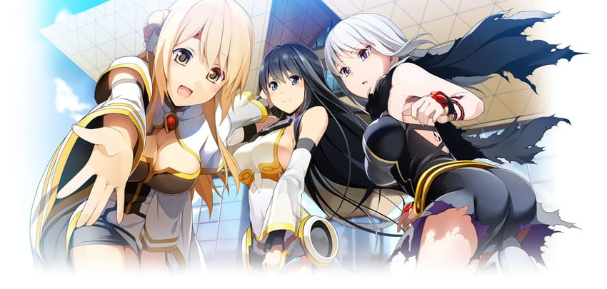 resha, eris, and eve (cosmic break and 1 more) drawn by wakaba_sprout