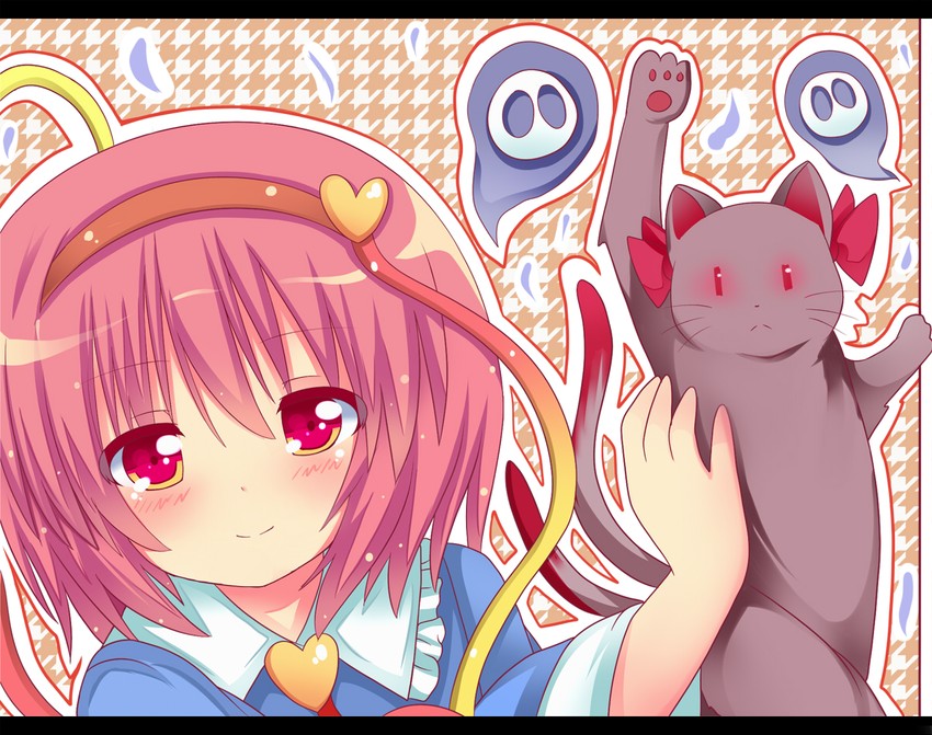 komeiji satori and kaenbyou rin (touhou and 1 more) drawn by shinekalta