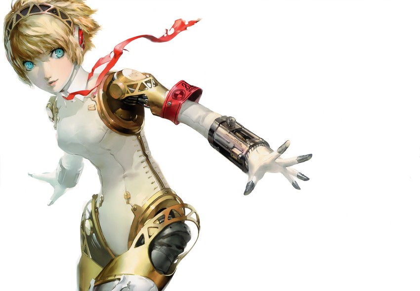 aigis (persona and 1 more) drawn by soejima_shigenori
