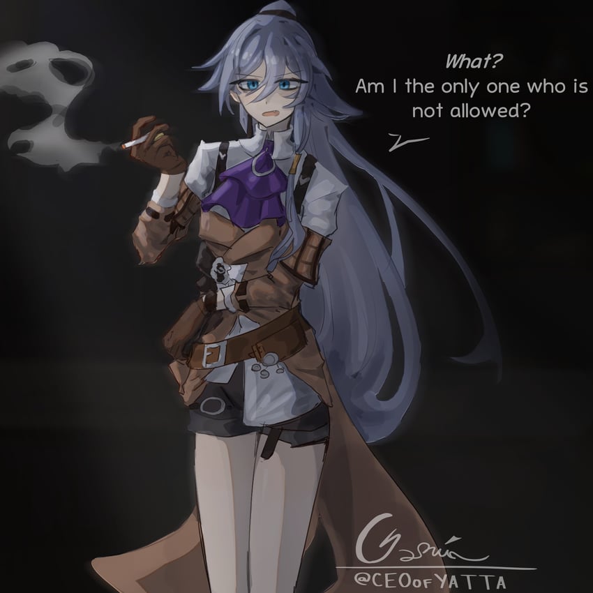 fu hua (honkai and 1 more) drawn by ceoofyatta