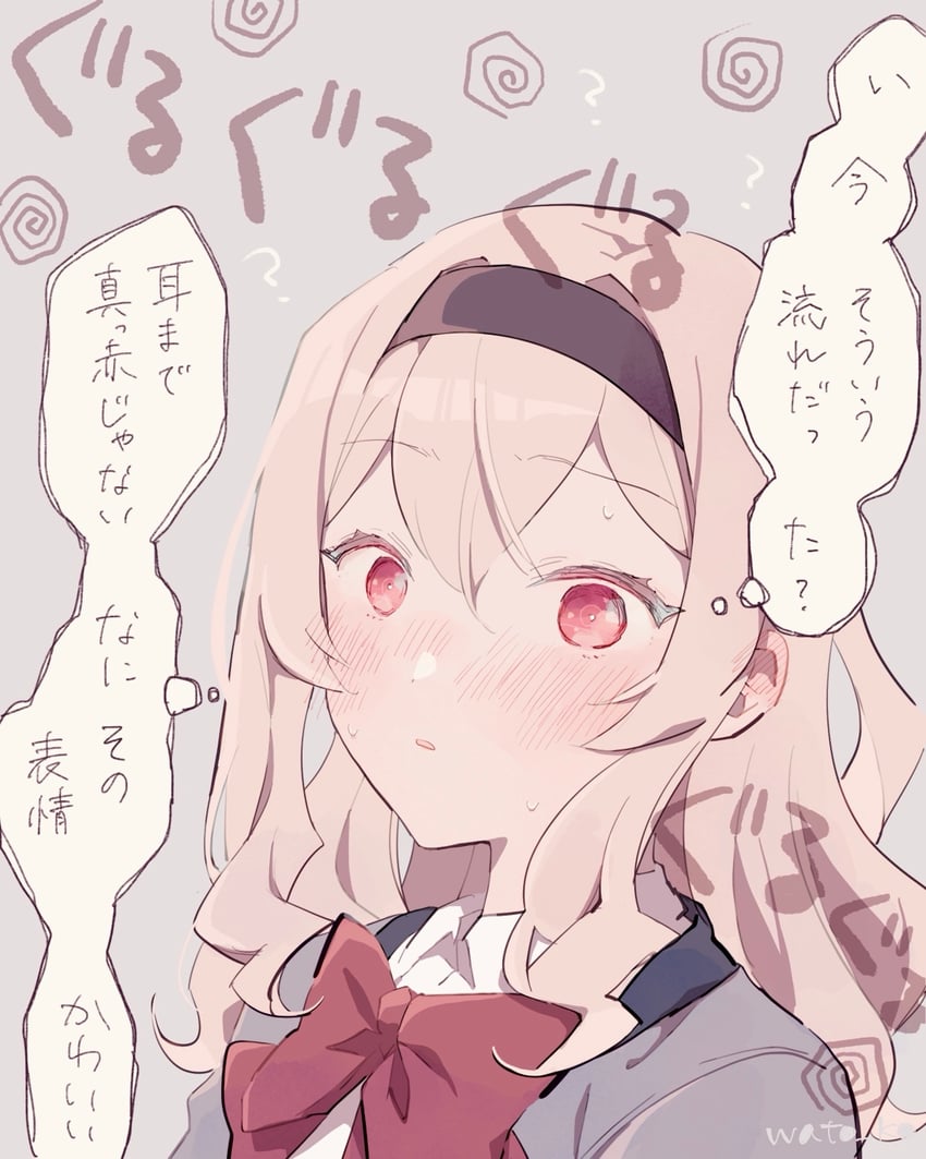 saijou claudine (shoujo kageki revue starlight) drawn by wato_(ko)