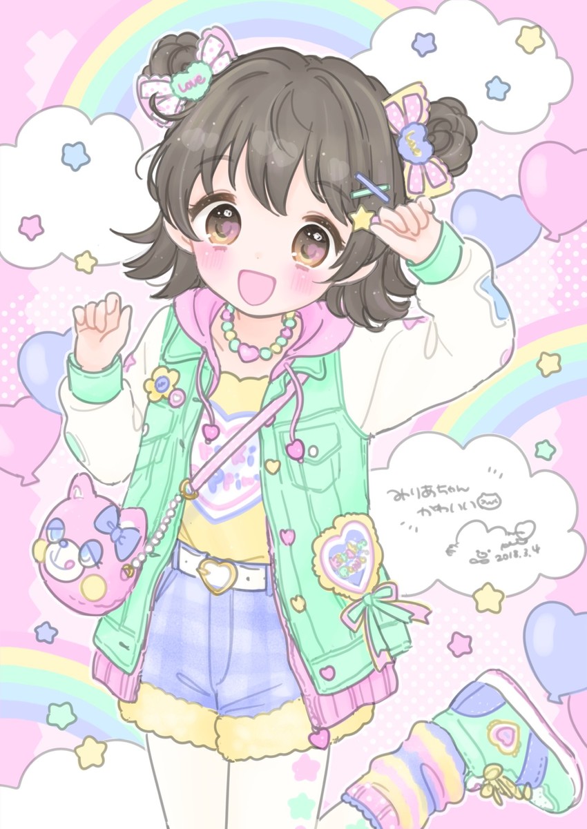 akagi miria (idolmaster and 2 more) drawn by manamoko_(fancy_surprise!)