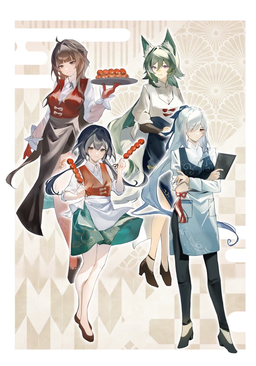 jingliu, yunli, lingsha, and yukong (honkai and 1 more) drawn by stella_(105_yoru)