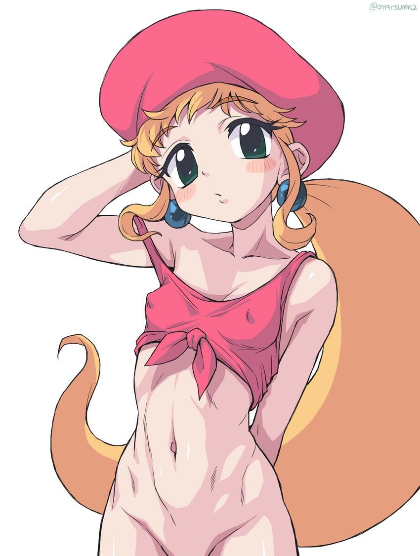 dixie kong (donkey kong and 1 more) drawn by oyatsu_(mk2)