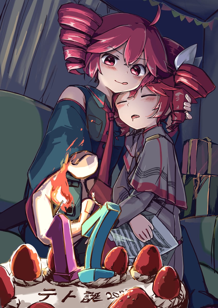 kasane teto (utau and 1 more) drawn by matsuoka_cho