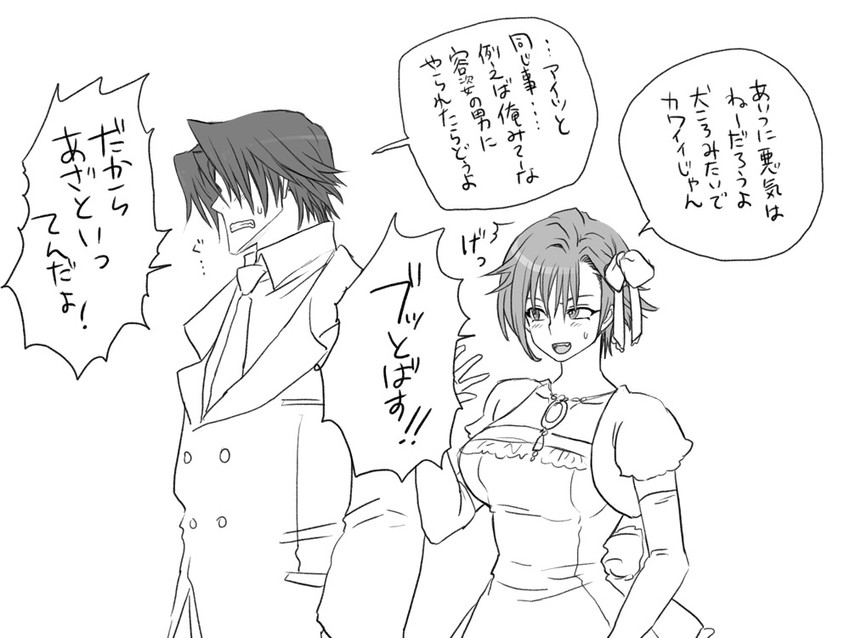 igarashi kyou and hasumi souji (seitenkango. shinyuu to) drawn by eroe