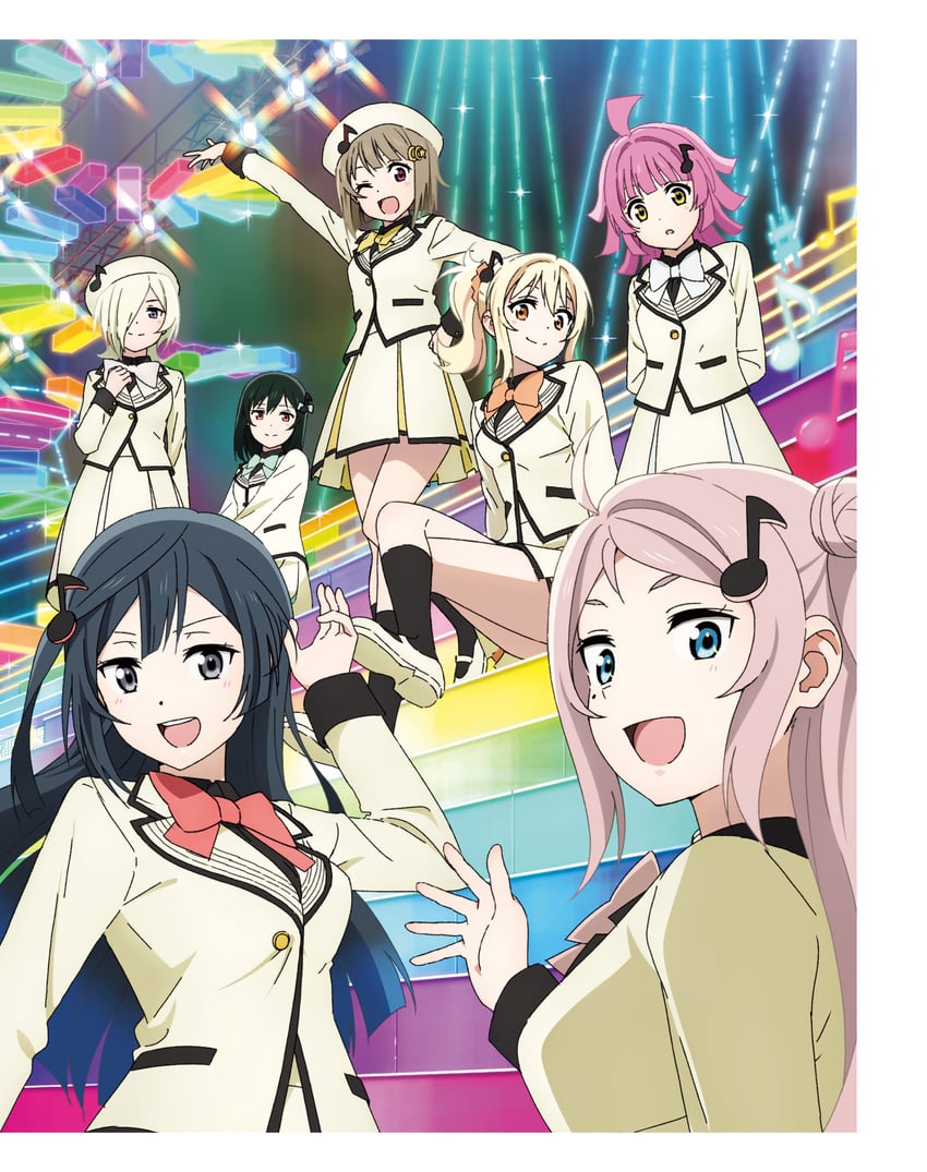 yuki setsuna, tennoji rina, nakasu kasumi, miyashita ai, mifune shioriko, and 2 more (love live! and 1 more) drawn by yokota_takumi