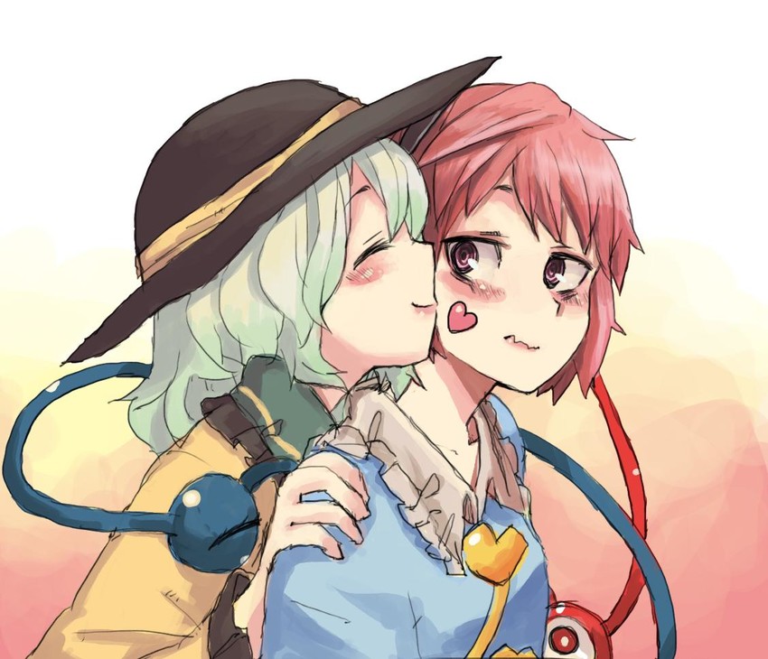 komeiji koishi and komeiji satori (touhou) drawn by yunuki_uta