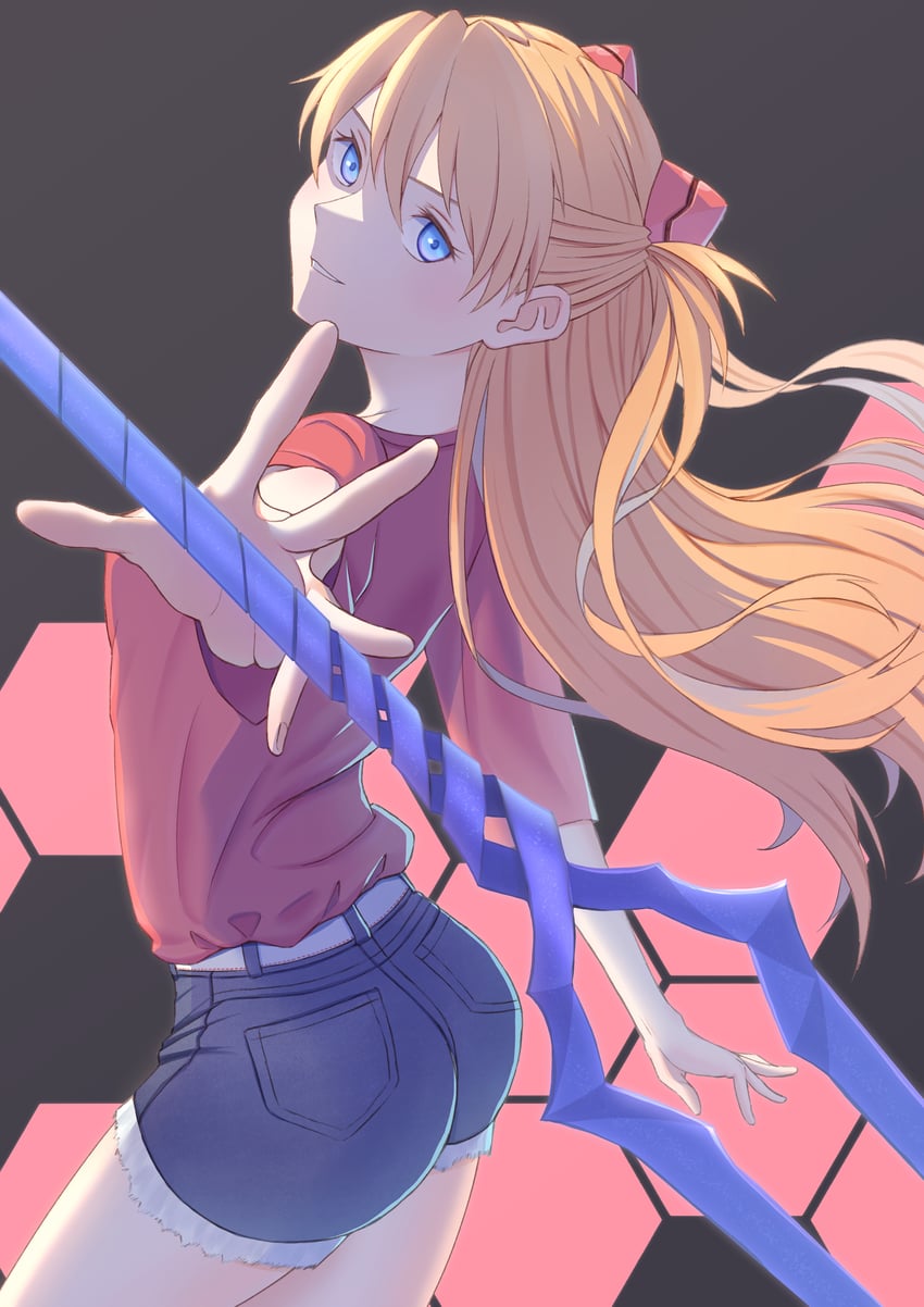 souryuu asuka langley (neon genesis evangelion) drawn by ka_ki_o