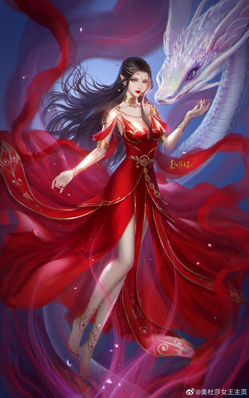 cai lin (doupo cangqiong) drawn by xiaoxuan_chuang_wxc