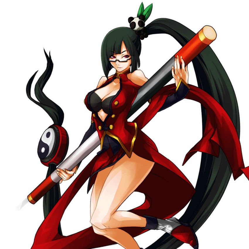 litchi faye ling and lao jiu (blazblue and 1 more) drawn by katou_yuuki