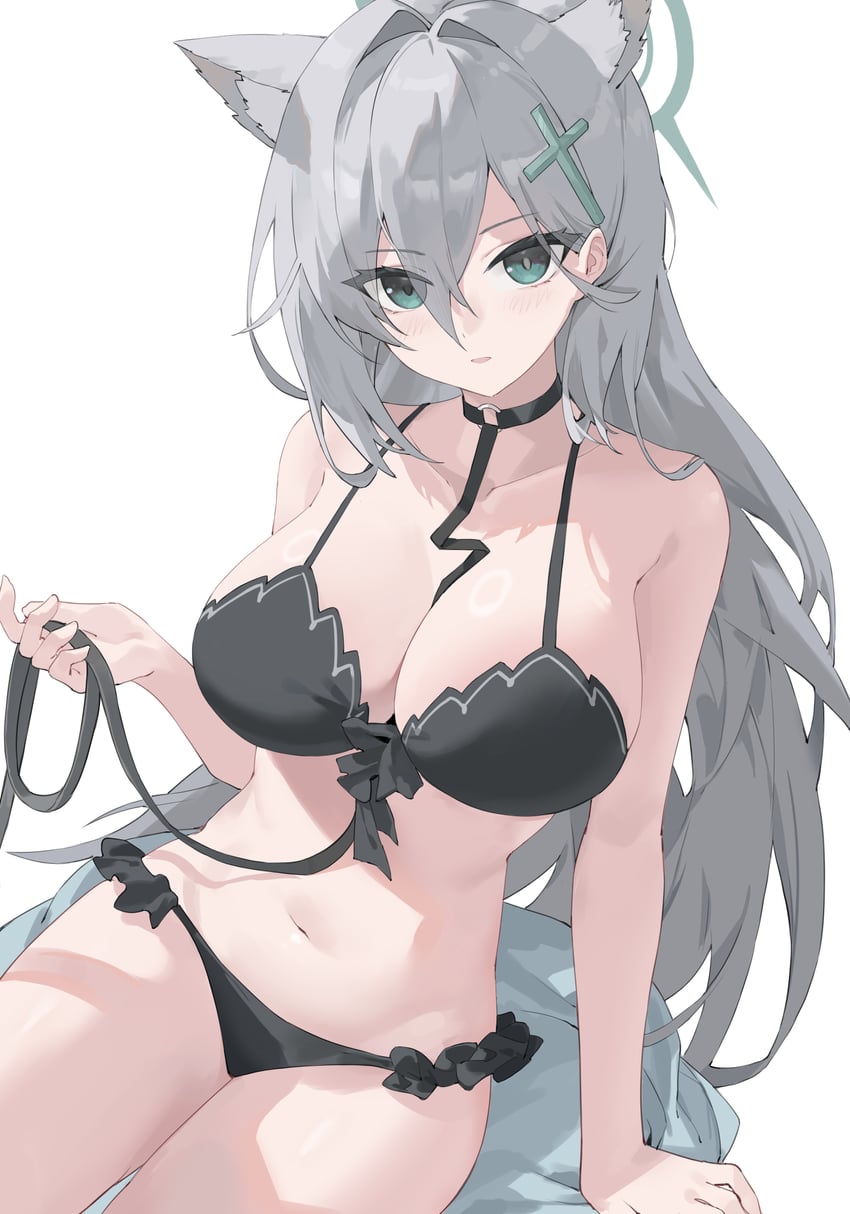 shiroko and shiroko terror (blue archive) drawn by fang5hine